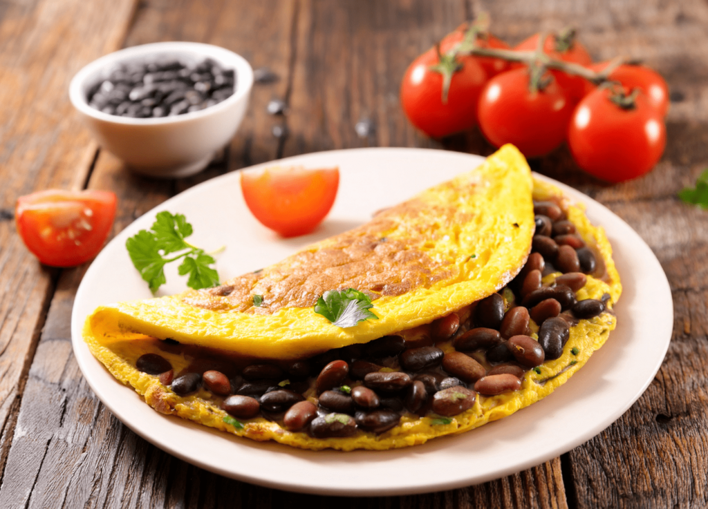 Black Bean Omelet